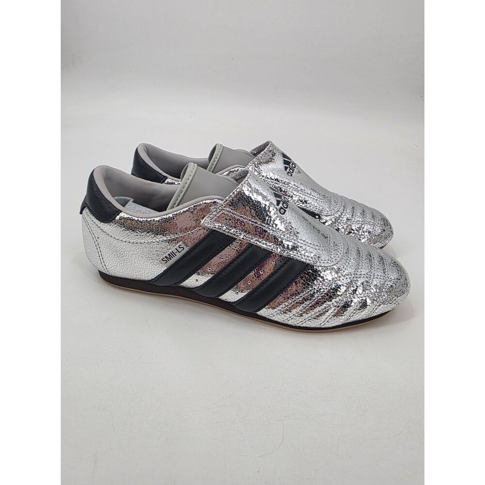 Adidas Originals Taekwondo Silver Metallic Core Sneakers Size 10 NWT No Box